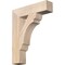 Ekena Millwork Olympic Block Smooth Bracket, Douglas Fir, 3 1/2"W x 16"D x 20"H BKT04X16X20OLY05SDF - alternate 1